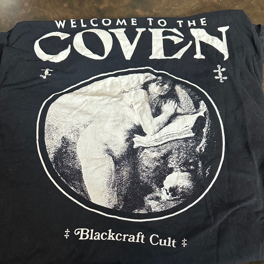 Blackcraft Cult Black Short Sleeve Tee Coven Witch TShirt